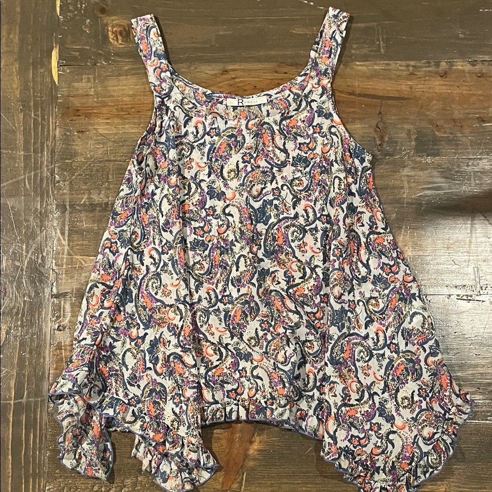 Floral Paisley Women’s Tank Top